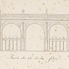 Projekt restauracji paacu Saskiego, 1837 r., Kolekcja planw architektonicznych, nr zesp. 1311/IV, sygn. 158/1