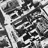 Paac i plac Saski na fotoplanie Warszawy, 1935 rok, Kolekcja materiaw teledetekcyjnych, nr zesp. 2078/IV, sygn. F2/N1O1 (APW)