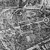 Ogrd Saski na fotoplanie Warszawy, stan z czerwca 1945 roku, Kolekcja materiaw teledetekcyjnych, nr zesp. 2078/IV, sygn. F3/N1W1
